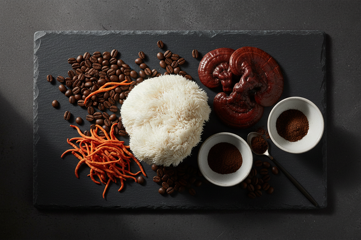 Instant Coffee with Mushroom