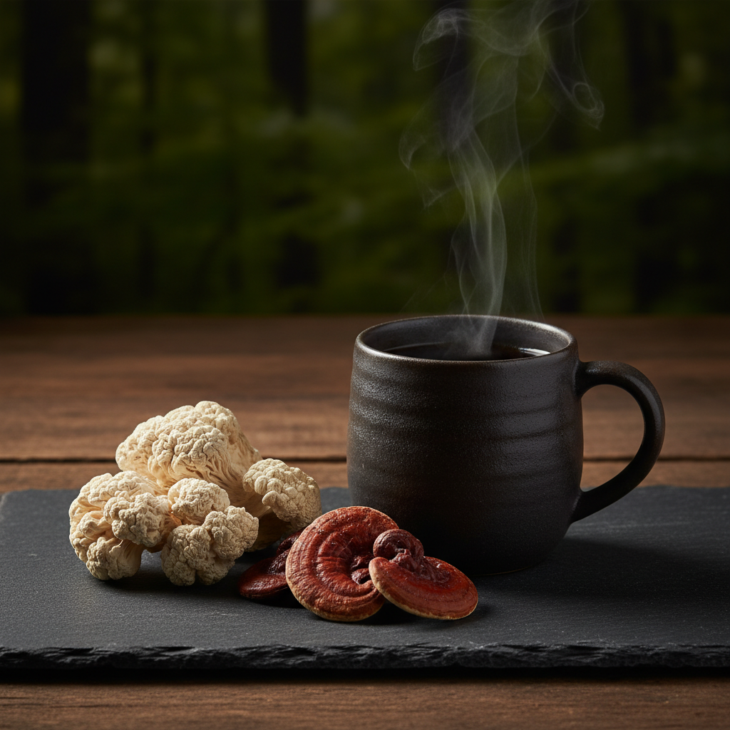 Instant Coffee with Mushroom
